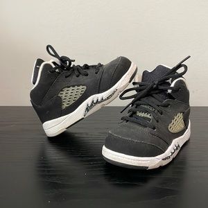 Nike Air Jordan Retro 5 Moonlight Oreo TODDLER TD SIZE 6C 440890-035